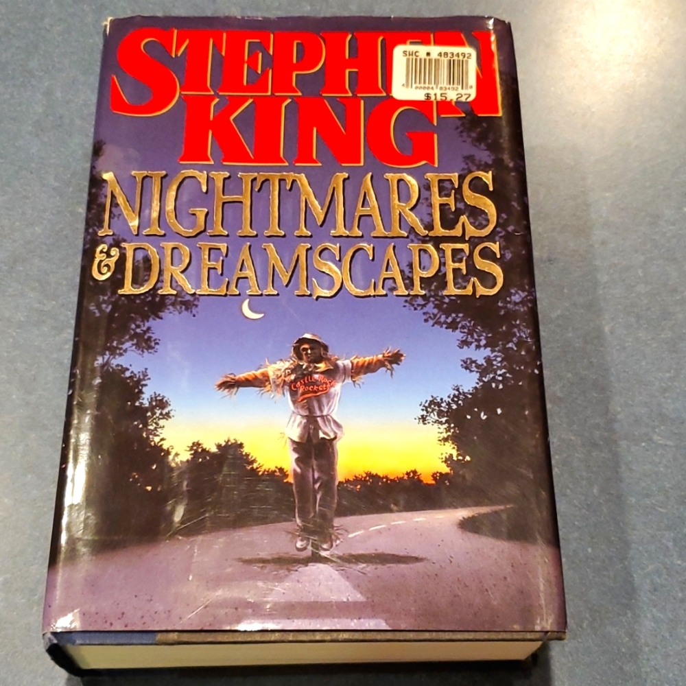 Stephen King hardcover book 🔻 Nightmares & Dreamscapes 🔺️ like new condition